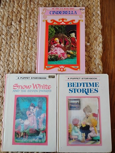 Lot puppet storybooks - 3-d,