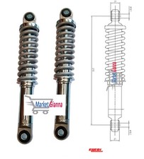 n° 2 AMMORTIZZATORE MECCANICO OCCHIO/OCCHIO ELLEBI - 301002001 / 123586 - Leggi