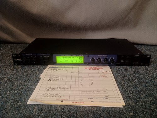 Yamaha rev 500 digital reverb - rev,