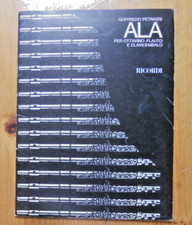 SPARTITO MUSICALE ALA OTTAVINO FLAUTO - PETRASSI- RICORDI--- 1973- B- YFS150