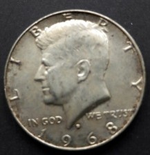 U.S.A - MEZZO DOLLARO 1968