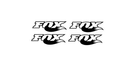 Adesivi bici loghi fox - -,