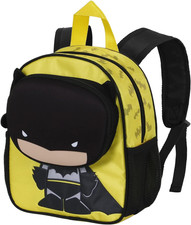 DC Comics Batman Bobblehead-Zaino Pocket, Giallo, 22 X 28 Cm, Capacità 6 L