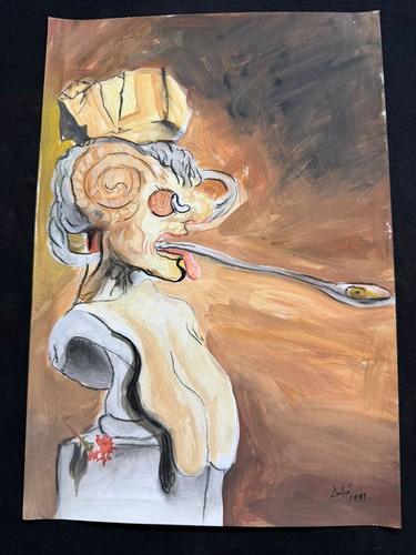 Salvador dali disegno quadro - salvador,