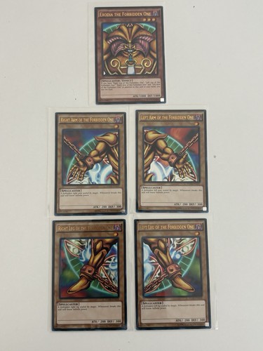 Yugioh exodia proibito - yugioh,