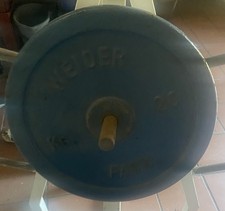 Asta bilanciere 2 pesi da 10 uno da 20 professionale