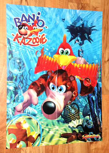 Rarissimo poster banjo kazooie - poster, banjo-kazooie