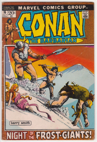 Conan barbaro marvel - barbaro, #16,