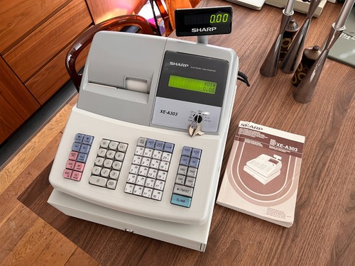 Sharp a303 electronic cash - sharp, xe-a303