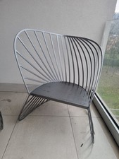 Nr2 Sedie di Design a Dondolo Sol In Ferro Di Constance Guisset