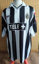 Maglia Juventus Match Worn Shirt Coppa Italia Tudor 2000 2001 Rare Vs Brescia