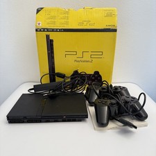 SONY PLAYSTATION 2 SLIM SCPH-77004 COMPLETA  CON SCATOLA PS2 PAL NON Funzionante