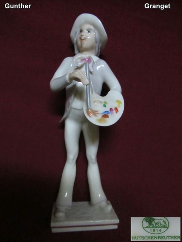 Statua pittore hutschenreuther - statua,