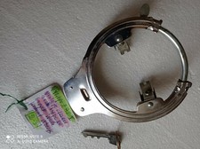 LUCCHETTO VINTAGE CHIUSURA ARCO TIPO CORDA PASTICCERIA BICICLETTA CHIUSURA