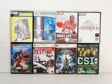 Lotto 8 Giochi pc dvd-rom final fantasy xiv /crysis 2 /deus ex csi dark motives