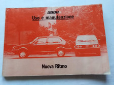 FIAT NUOVA RITMO   LIBRETTO