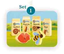 Gommine Mulino Bianco SET A