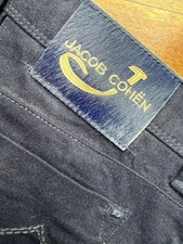 Jacob Cohen pantalone in lana W 36, blu notte. Leggere le misure!