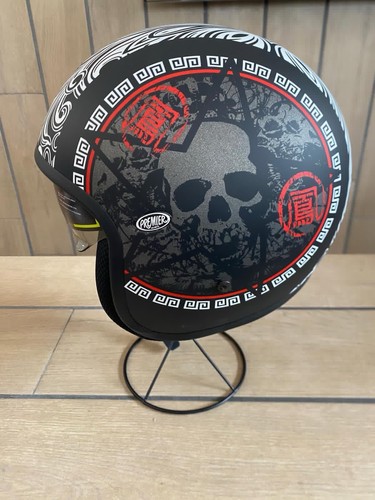 Casco premier nero opaco - casco,