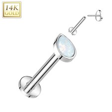 Piercing Labret Orecchio Oro