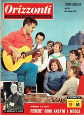 ORIZZONTI 1959=FAUSTO CIGLIANO CANZONE NOVA ASSISI=JACQUELINE AURIOL=UNIVERSIADE