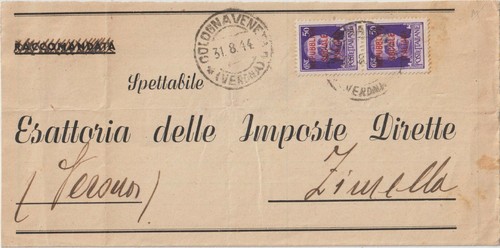1944 rsi lettera cologna - 1944, da