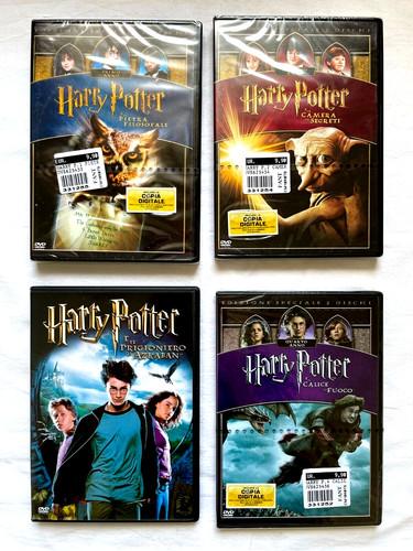 Harry potter 4 dvd nuovo - harry,