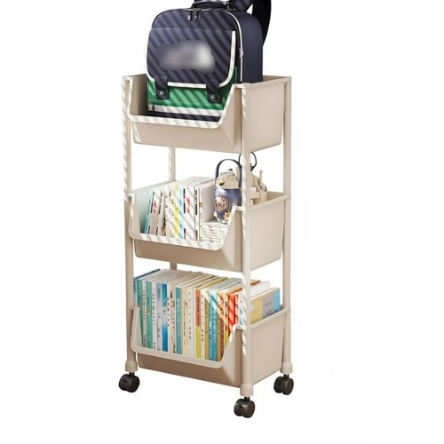 Casier livres mobile avec - à,