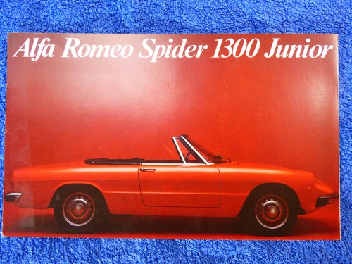 Alfa romeo spider - romeo, junior