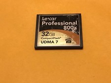 Lexar  32gb 800x Compact Flash