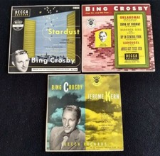 LOTTO BING CROSBY 3 LP 10" 33