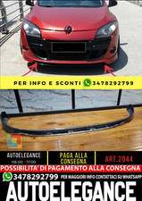✨2044 SOTTO PARAURTI ADATTO PER Renault Megane 3 Sport Style Front 08-16 GREZZO✨