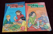 Lotto 2 libri CLUB DELLE BABY SITTER n. 62 e 63 - Anno 2004 e 2005