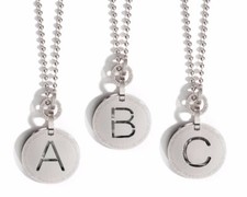 Collana rebecca iniziali - collana,