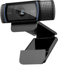 Logitech C920 Hd Pro Webcam, Videochiamata Full Hd 1080P/30Fps, Audio Stereo, ‎F