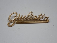 ALFA ROMEO GIULIETTA STEMMA LOGO EMBLEMA FREGIO ORIGINALE IN METALLO