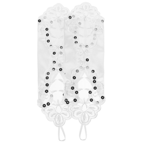 Guanti vintage pizzo bianco - vintage, da