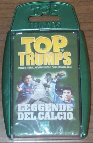 Top trumps cards - top, leggende