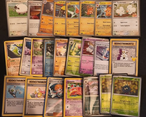 Lotto carte vintage pokemon - carte,