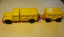 Autocarro  con rimorchio in legno - Primi Anni '60