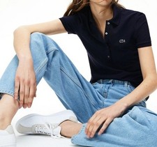 Polo donna LACOSTE slim fit