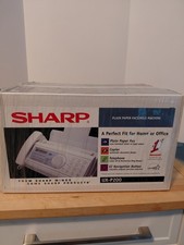 Fax Sharp Ux-p200 carta normale con navigazione EZ vassoio 50 fogli nuovo in scatola sigillata