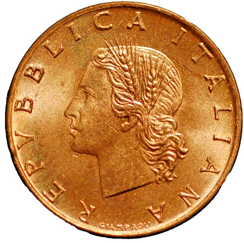 Italy lire 1973 - italy,