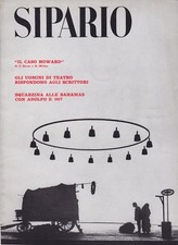 Sipario rivista teatrale - rivista,