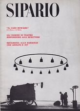 Sipario, rivista teatrale