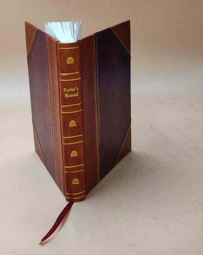 Pastor manual suggestions - pastor's,