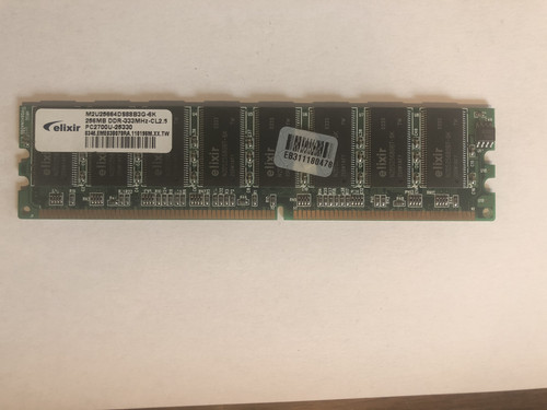 Ram elixir ddr 256mb 333mhz - ram,