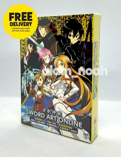 Dvd anime sword art online - dvd,