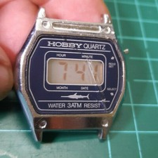 Vintage Hobby Quartz LCD Watch