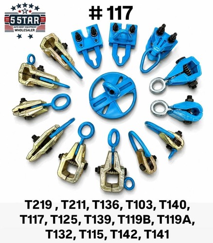 Set 117 piece auto body - set,